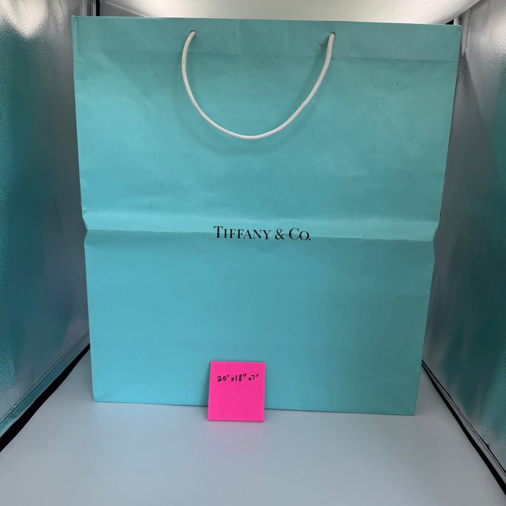Authentic XL Tiffany & Co Gift Shopping Bag